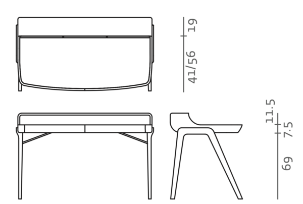 Arbeitstisch Picard Artisan measurements